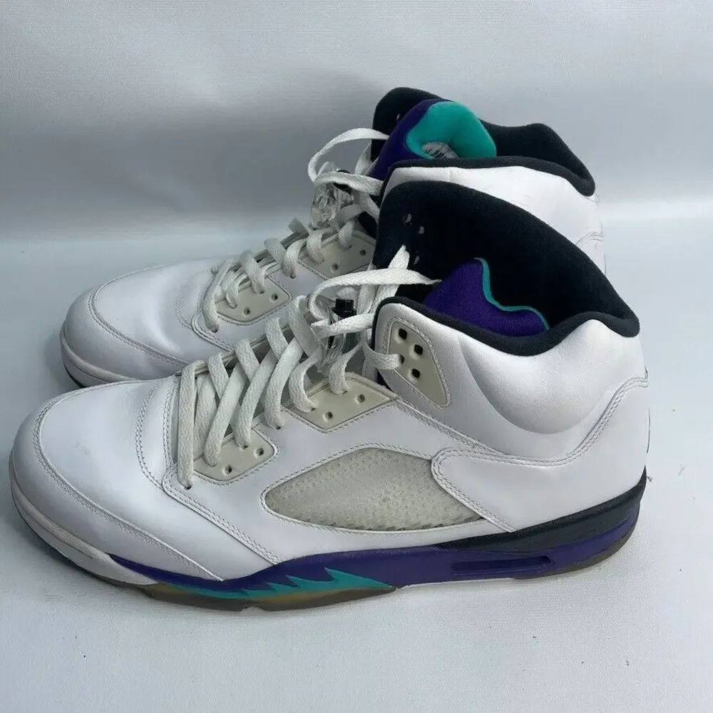 Jordan 5 Retro Grape 2013 Rare‎ Size 13.5 Good Condition Shoes Only No Box